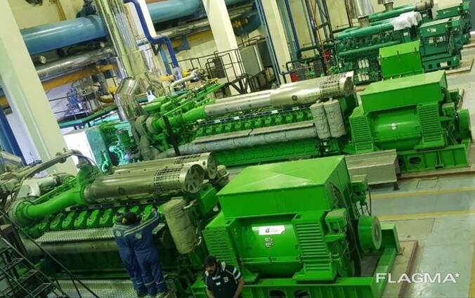محرك غاز مستعمل Jenbacher J 620 GSE01، 2800 كيلو وات، 2001.