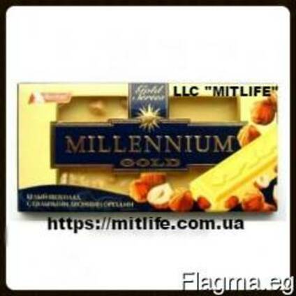 Молочный Шоколад Millennium с орехом Nut