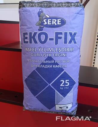 Mortar for laying tiles. Раствор для кладки кафеля