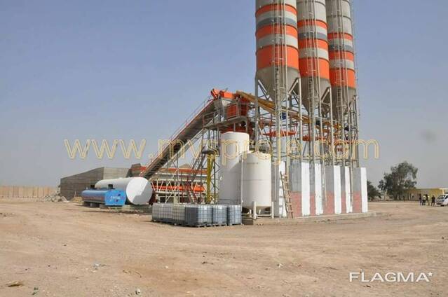 MVS130S Stationary Concrete Batching Plant